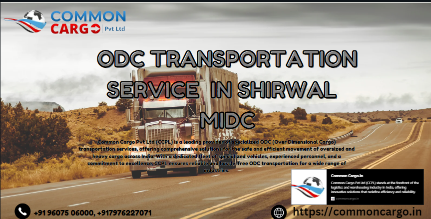 ODC TRANSPORTATION SERVICE IN SHIRWAL MIDC